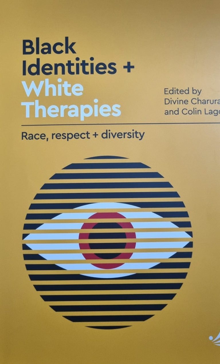 Book called Black Identities, White Therapies